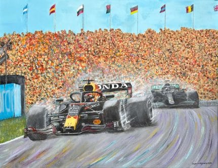 Formel 1 - Gicleé (38 x 27cm)