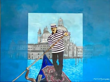 Venezia - Maleri (80x60cm)