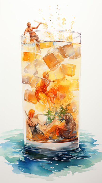 Kunstverk om alkoholisme