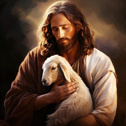 Jesus Christ and the Lamb